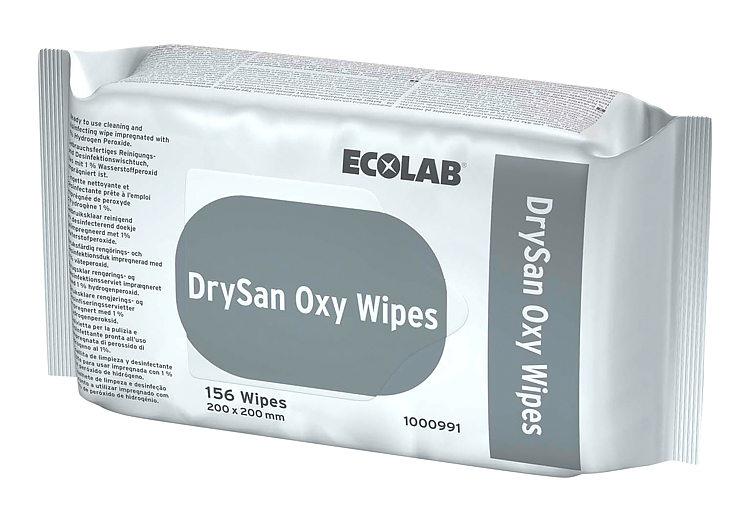 Drysan oxy wipes 156 servietter