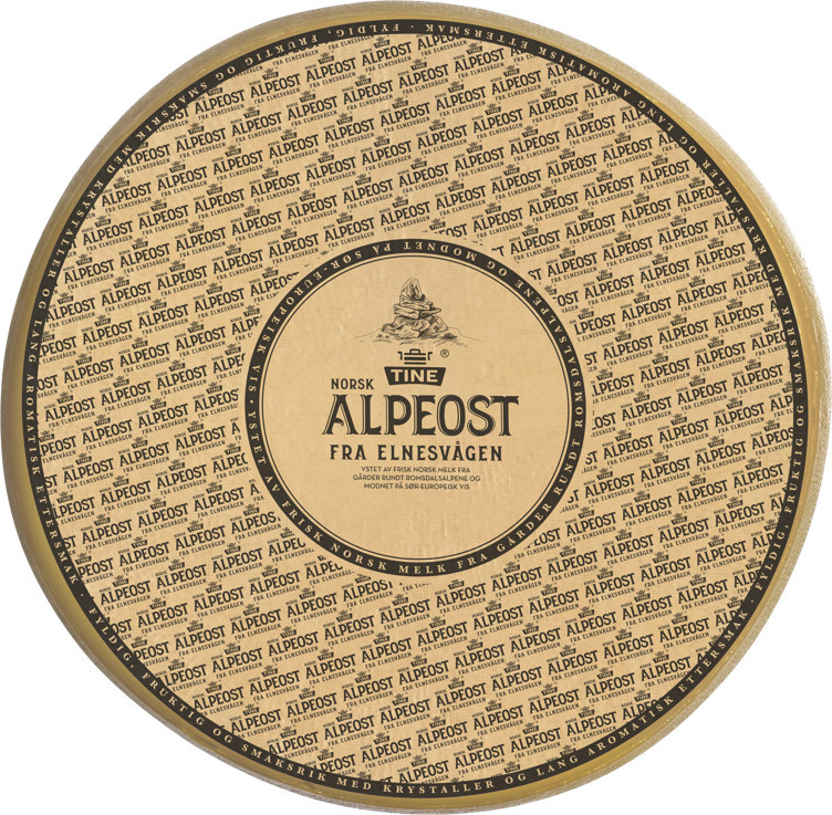 Norsk alpeost 10kg