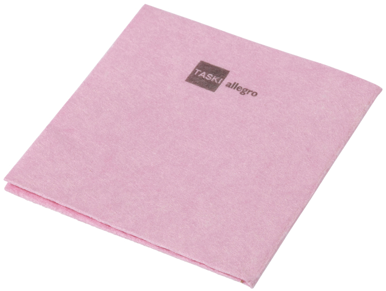 Taski allegro rød 38x40cm non-woven klut 1stk