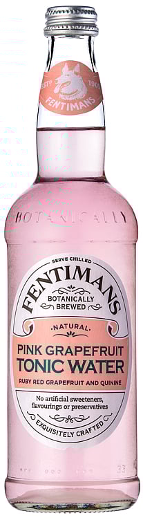 Fentimans pink grapefruit tonic water 0% 8x50cl