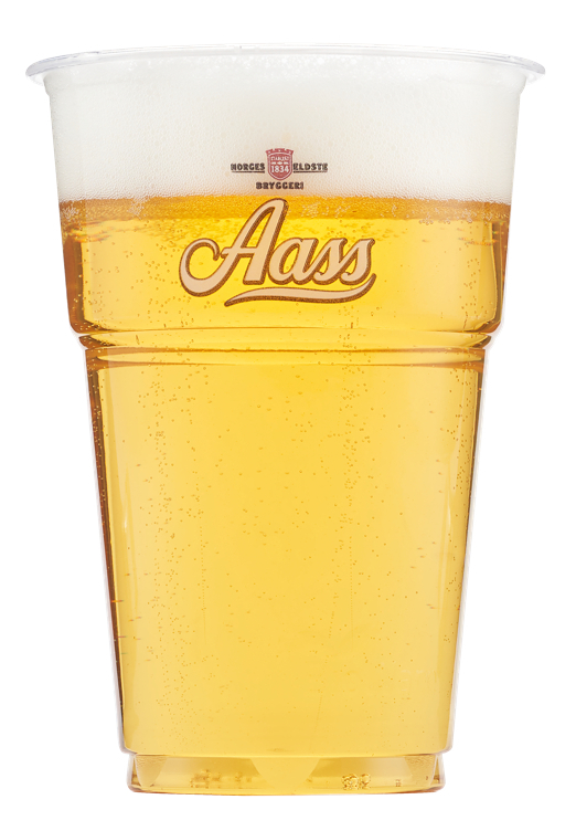 Aass plastglass 0,4l r-pet  800stk