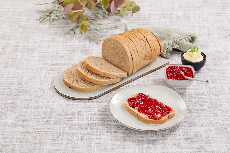 Grovbrød skåret 750gx9stk  6,75kg