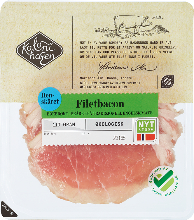 Filetbacon ecol. 110g