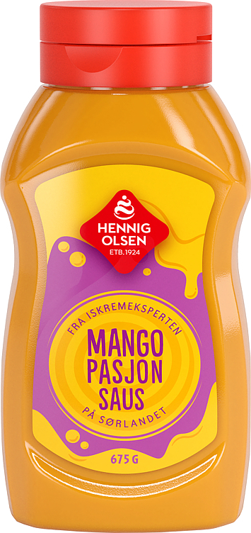 Mango- pasjonssaus 635g