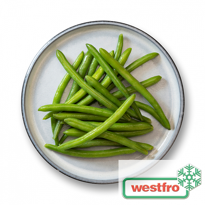 Grønne bønner, hele, medium 4x2,5kg  t  kg