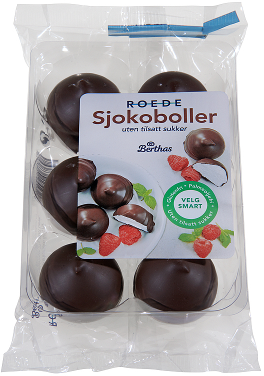 Chocolate buns sugarefree  6pk