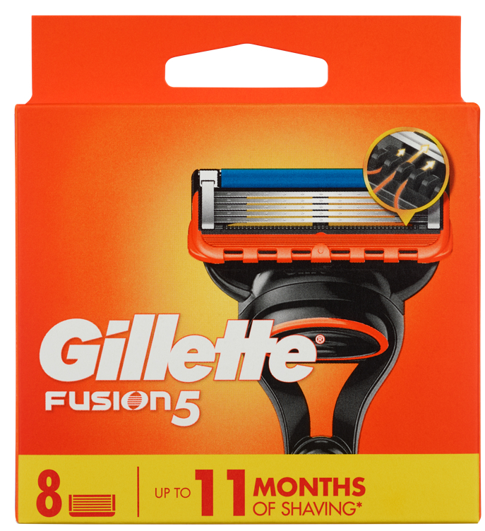 Barberblad fusion 5   8stk