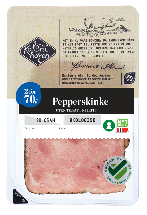 Pepper ham ecol. 90g
