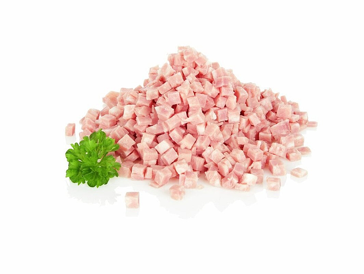 Pizzakutt/bacon 750g  kg