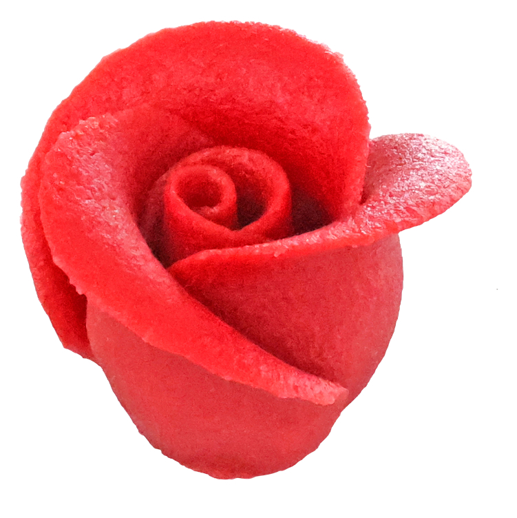 Marzipan roses ingrid red 36x11g