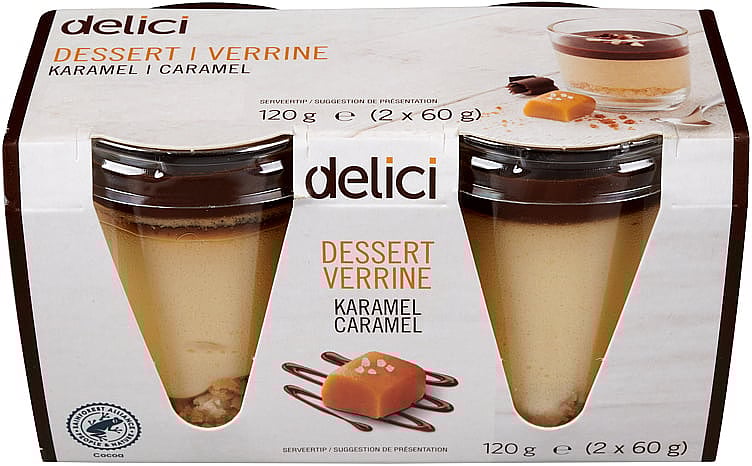 Salt karamell dessert 2pk  100g