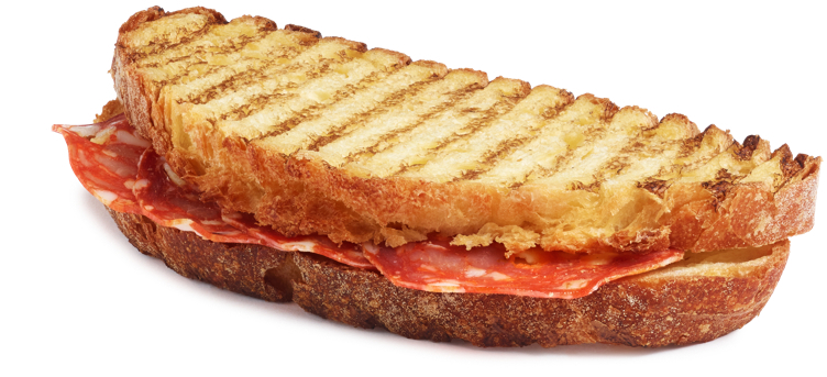 Surdeigstoast salami og ost 22x166g