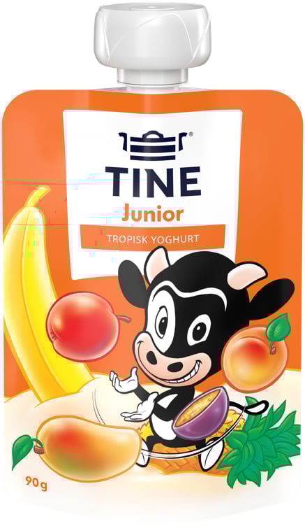 Junior yoghurt tropisk 0%  90g