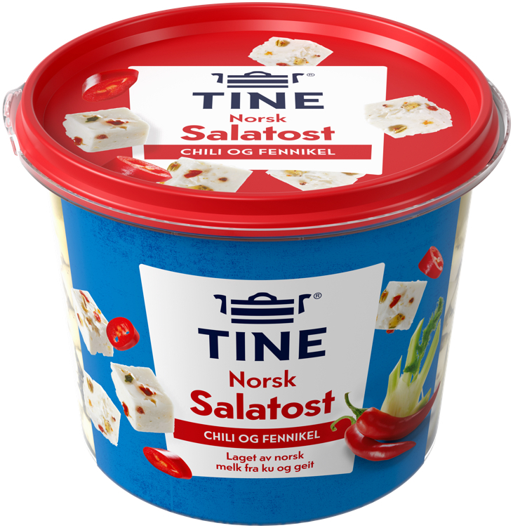 Salatost chili/fenikkel  220g