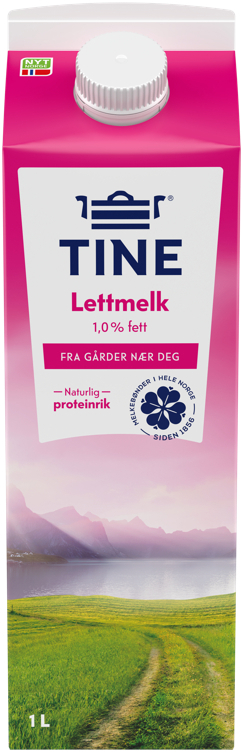 Lettmelk container   1l
