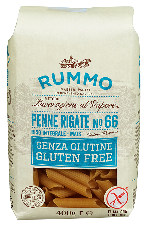 Penne rigate no66, gl.free  400g