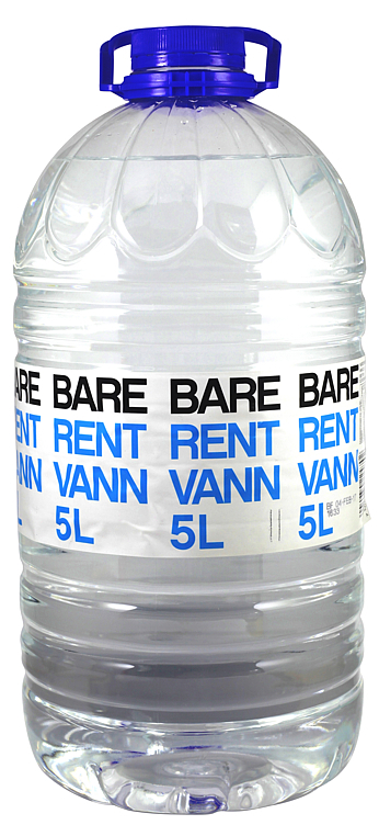 Bare rent vann kanne 5l