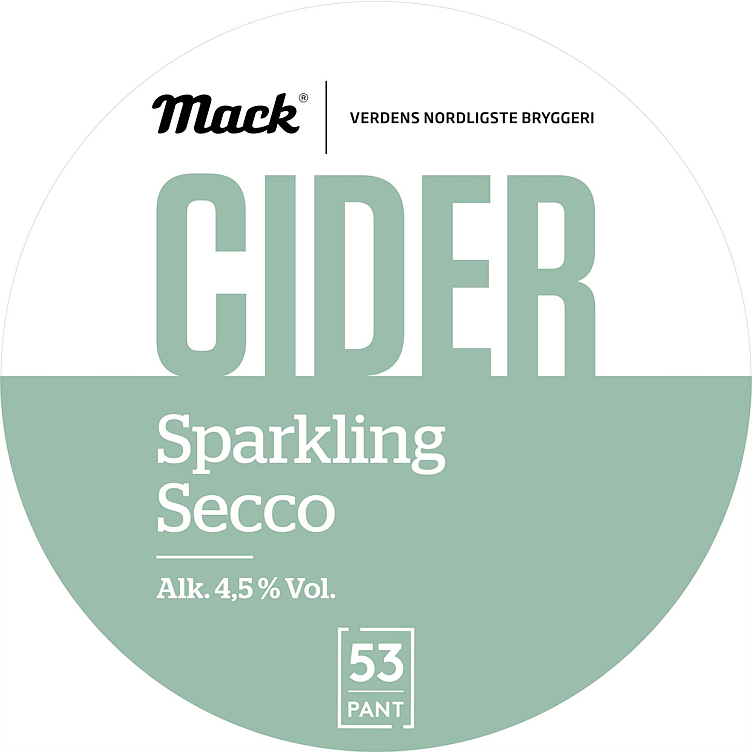 Mack cider secco keykeg  4,5%  30l