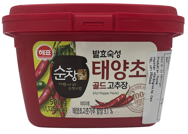 Korean red chili pepper paste   500g