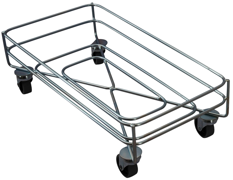 Vogn til avfallsbeholder 60l stk