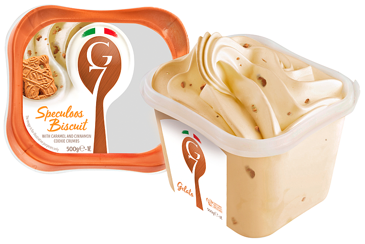 Speculoos gelato gingersnap  1l