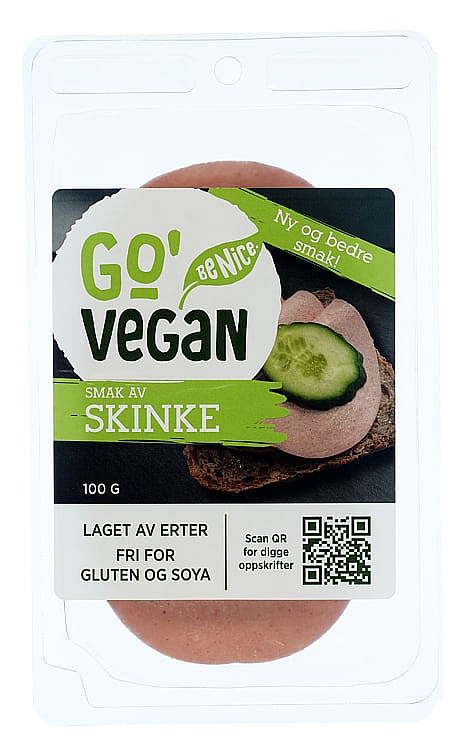 Go'vegan smak av skinke 100g