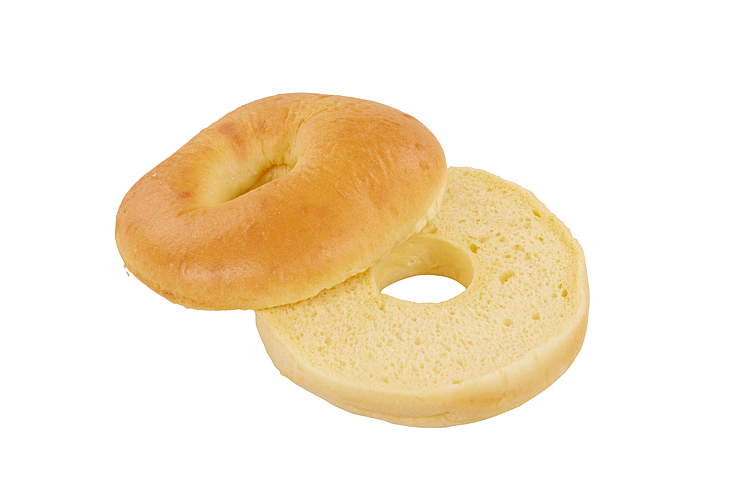 Brioch bagel pre-sliced 60x70g  4,2kg