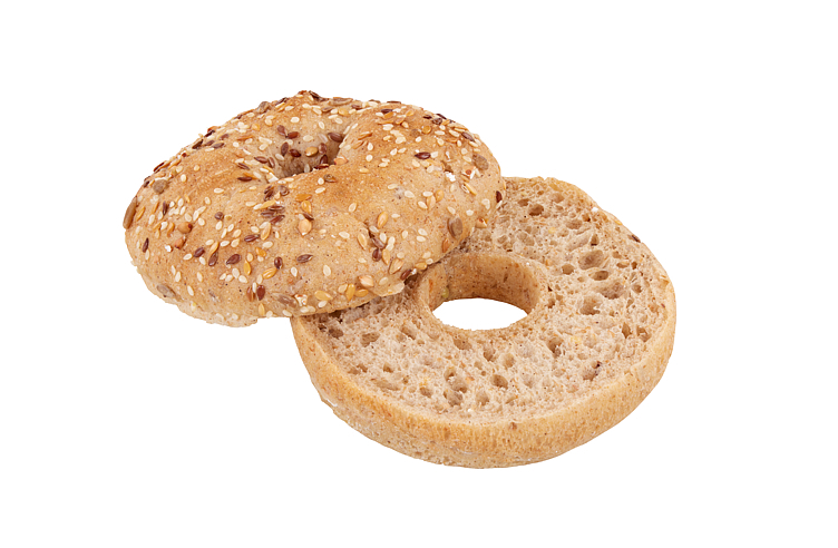 Crystal bagel multiseed pre-sliced  60x75g  4,5kg
