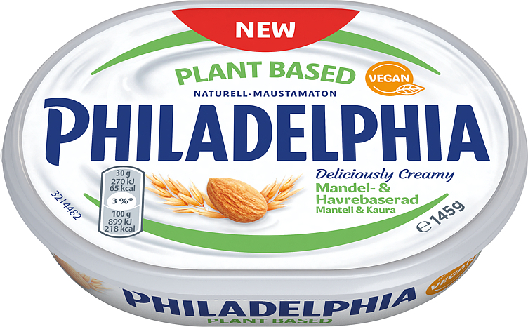Philadelphia plantebasert natruell 145g