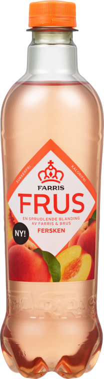 Farris frus fersken  24x50cl