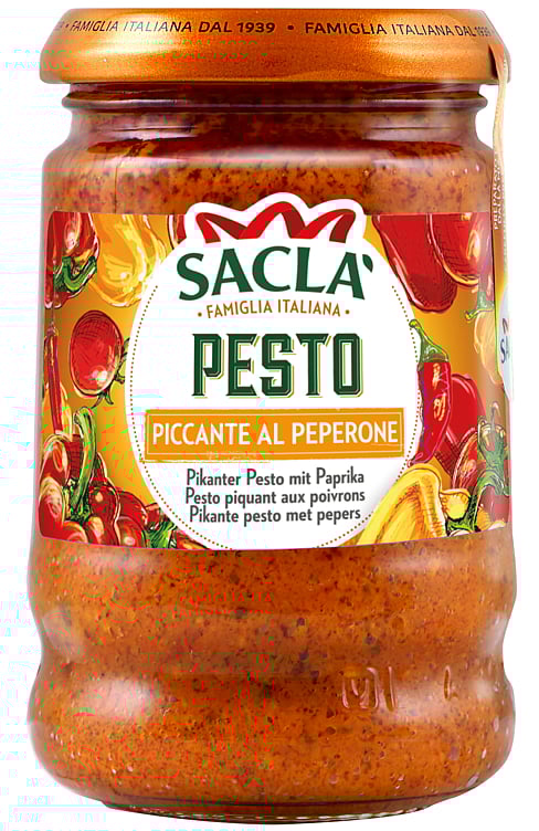 Pesto al chilli piccanta al peperone  190g