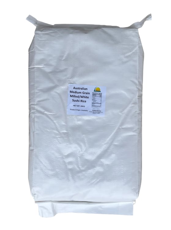 Sushi rice medium grain calrose   20kg