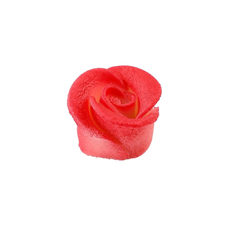 Marzipan roses ingrid light red 36x11g