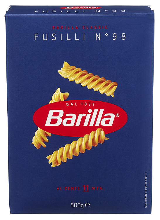 Pasta fusilli  500g