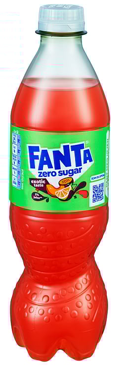 Fanta zero sugar exotic bot.  24x0,5l