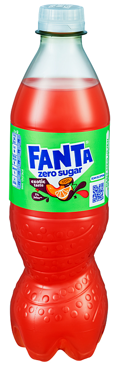 Fanta zero sugar exotic fl. 24x0,5l