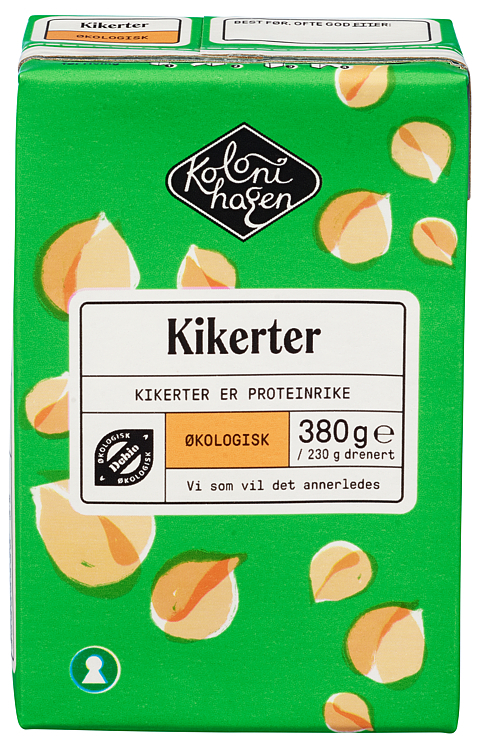 Kikerter øko  380g