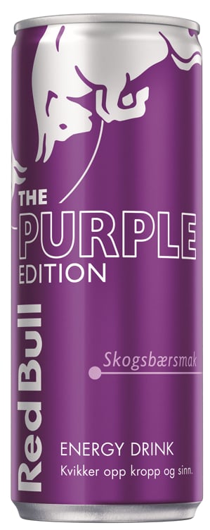 Red bull purple edt skogsbær  24x250ml