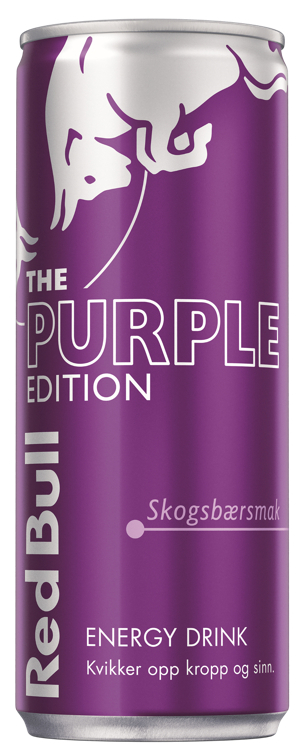 Red bull purple edt skogsbær  24x250ml