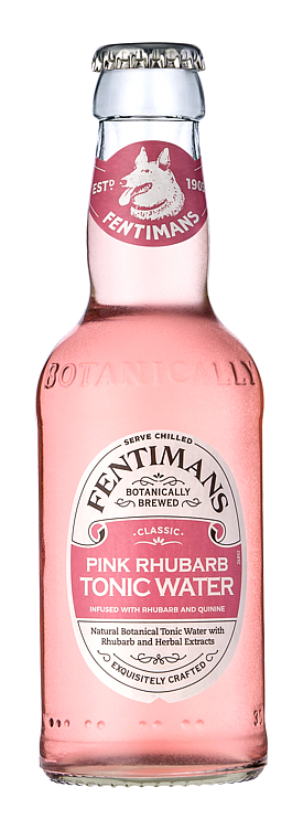 Fentimans pink rhubarb tonic water 24x20cl