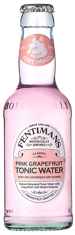 Fentimans pink grapefruit tonic water   0%   24x20cl