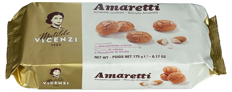 Vicenzi amaretto kjeks   175g