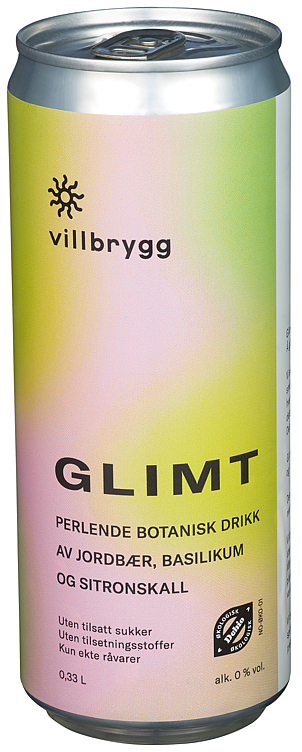 Glimt jordbær bx  12x33cl