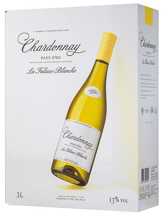 La falaise chardonnay bib 12,5% 3l