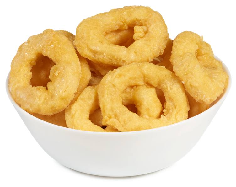 Akkar ringer panert, frys  500g