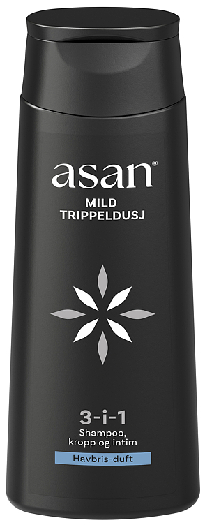 Asan mild trippel dusj   220ml