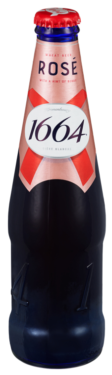 Kronenbourg 1664 blanc rose 6pk fl   4,5%   24x33cl