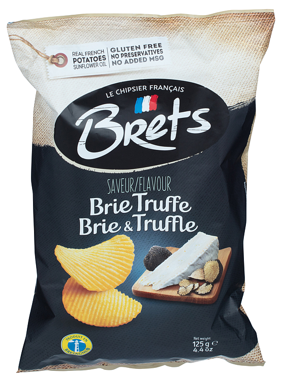 Potetchips trøffel & brie 125g