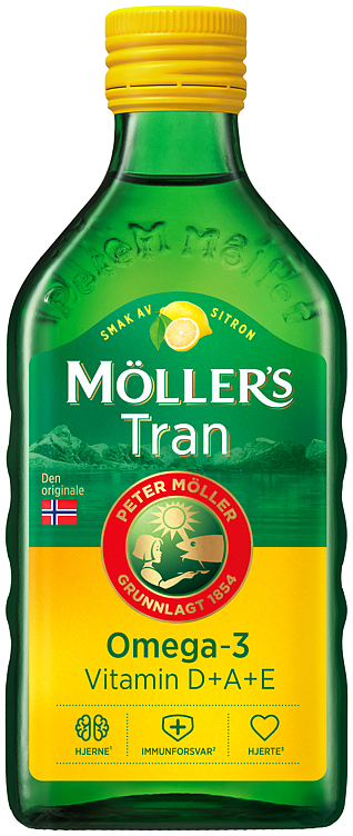 Möller's tran sitron  250ml