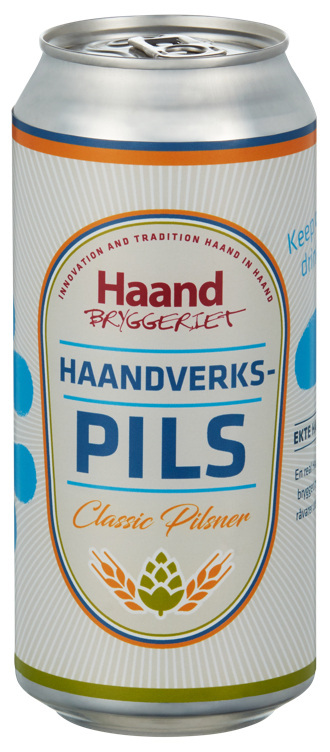 Haandverkspils glutenfri  4,5%  24x44cl